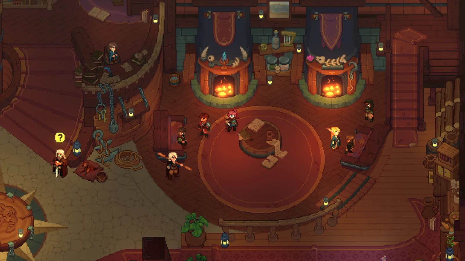 Official co-op artwork showing a party of adventurers together